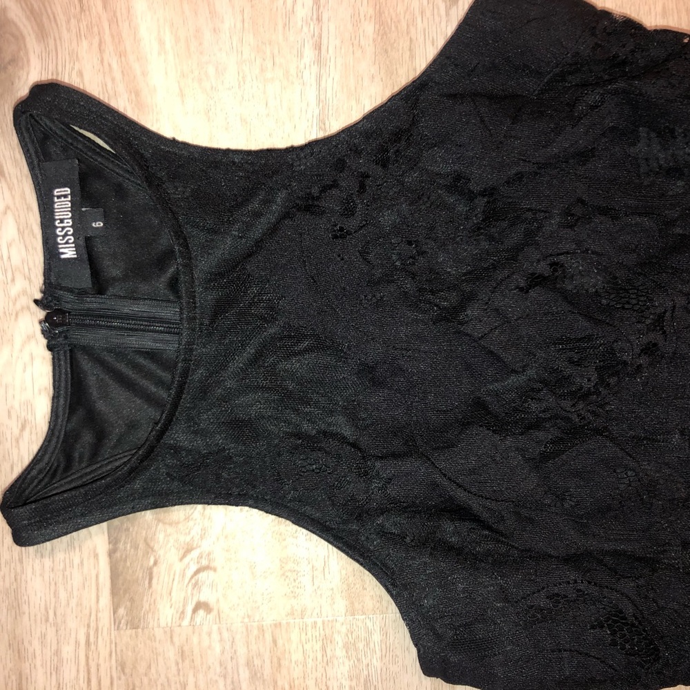 Misguided black dress